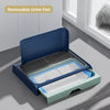 Dog Toilet Tray with Wall Panel and Pull-Out Drawer