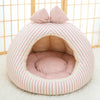 Enclosed Tent Pet Bed for Cats and Small Dogs