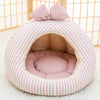 Enclosed Tent Pet Bed for Cats and Small Dogs