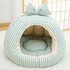 Enclosed Tent Pet Bed for Cats and Small Dogs