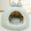 Enclosed Tent Pet Bed for Cats and Small Dogs