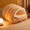 Removable Semi-Enclosed Cat & Dog Bed