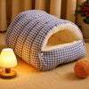 Removable Semi-Enclosed Cat & Dog Bed