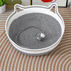 Cat Bed with Integrated Scratcher and Removable Washable Cover