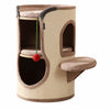 Cat Scratching Tower with Sisal Barrel and Resting Platforms
