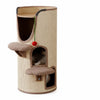 Cat Scratching Tower with Sisal Barrel and Resting Platforms