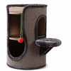 Cat Scratching Tower with Sisal Barrel and Resting Platforms