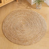 Round Woven Cattail Grass Cat Scratcher Mat