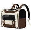 PETSFIT Canvas Pet Carrier Backpack for Cats & Dogs