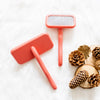 Natural Wood Cushion Pin Brush for Dogs & Cats