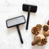 Natural Wood Cushion Pin Brush for Dogs & Cats