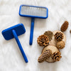 Natural Wood Cushion Pin Brush for Dogs & Cats