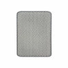 Double-Layer Cat Litter Mat with Collection Pocket