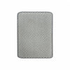 Double-Layer Cat Litter Mat with Collection Pocket