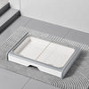 Dog Toilet Tray with Wall Panel and Pull-Out Drawer