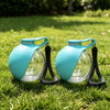 Portable Collapsible Dog Water Bowl for Walks and Travel