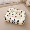Cotton-Linen Pet Bed Cushion for Small Dogs & Rabbits