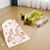 Cat Crinkle Tunnel Toy with Hide-and-Seek Openings