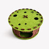 Felt Donut Cat Scratcher Bed with Semi-Enclosed Tunnel