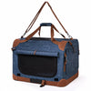 Foldable Polyester Pet Carrier for Cats and Dogs