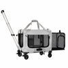 Foldable Polyester Pet Carrier for Cats and Dogs