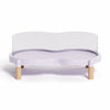 Elevated Ceramic Double Bowl Stand for Cats & Dogs