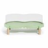 Elevated Ceramic Double Bowl Stand for Cats & Dogs