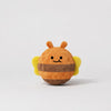 Squeaky Textured Ball Dog Toy