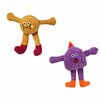 Waffle Plush Cat Toy with Crinkle Paper and Catnip