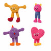 Waffle Plush Cat Toy with Crinkle Paper and Catnip