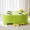Electric Whack-a-Mole Cat Toy with Moving Feather Teaser