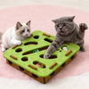 Interactive Plush Cat Toy with Bells