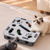 Interactive Plush Cat Toy with Bells