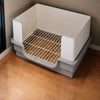 Dog Potty Tray with Splash Guard for Small to Large Dogs