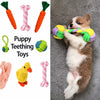 Squeaky Rope Chew Toy for Small and Medium Dogs