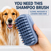 Pet Bath & Grooming Brush for Dogs and Cats