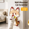 Wall-Mounted Cat Scratcher with Adhesive Backing