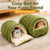Removable Semi-Enclosed Cat & Dog Bed