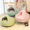 Semi-Enclosed Cave Bed for Cats and Small Dogs