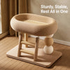Integrated Cat Scratcher and Resting Bed