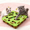 Interactive Plush Cat Toy with Bells
