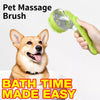 Pet Bathing Massage Brush for Dogs and Cats