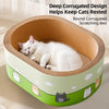 Corrugated Cardboard Cat Scratcher Bed