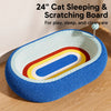 Cat Scratcher Bed with Integrated Resting Area