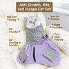 Pet Grooming Restraint Wrap for Nail Trimming
