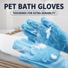 Pet Bathing Gloves for Dog and Cat Grooming
