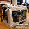 Foldable Polyester Pet Carrier for Cats and Dogs