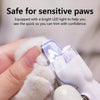 LED Pet Nail Clippers for Cats and Dogs