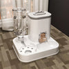 Automatic Pet Food & Water Feeder for Cats and Dogs