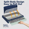 Dog Toilet Tray with Wall Panel and Pull-Out Drawer